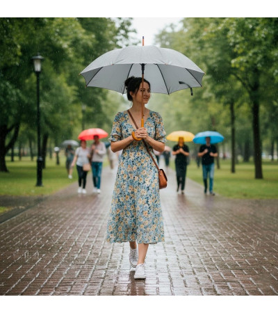 Парасоля-тростина напівавтоматична Bergamo Toprain