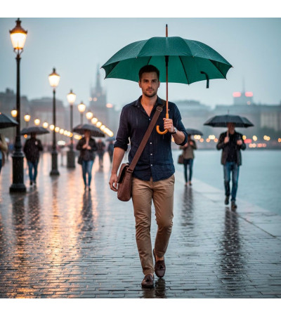 Парасоля-тростина напівавтоматична Bergamo Toprain