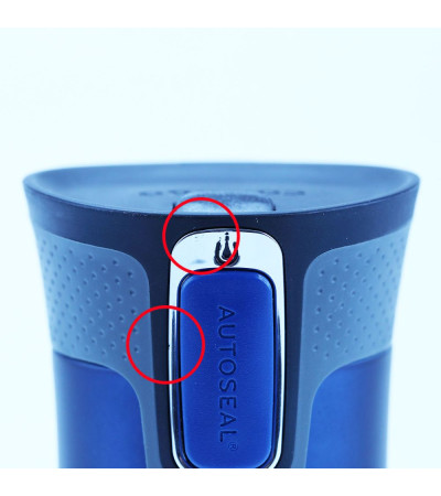 Термокружка 470 мл сталева Contigo West Loop, вакуумна