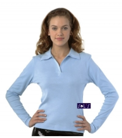 Лонгслів поло жіночий SOL'S Pulp