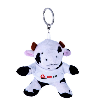 Брелок-іграшка плюшева корова Fofcio Bessie