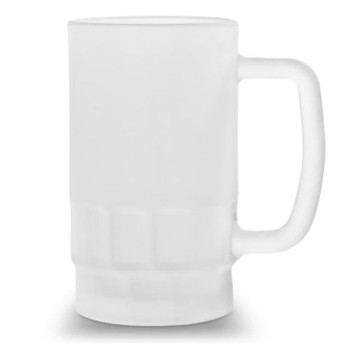 Кружка стеклянная GLASE FROST 530 мл 52F252