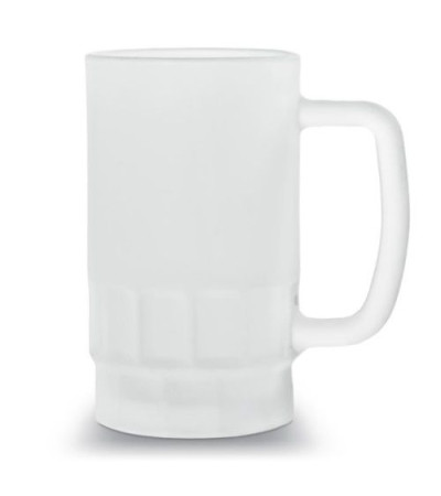 Кружка стеклянная GLASE FROST 530 мл 52F252