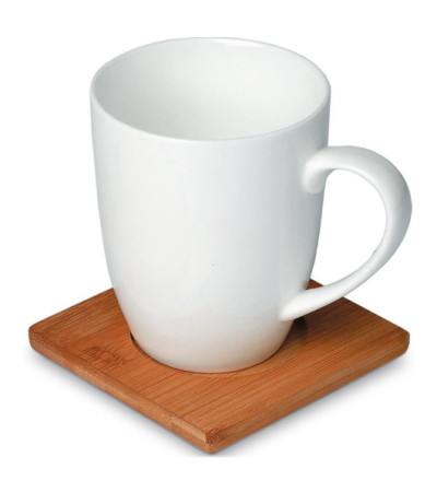 Бамбукова підставка квадратна під чашку 51K201