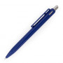Купити Ручка пластикова DORA зі срібною кнопкою NEW 110120 під друк логотипу 1101206F1  в Київі по самій низкий цені  на складі silcom.com.ua  3