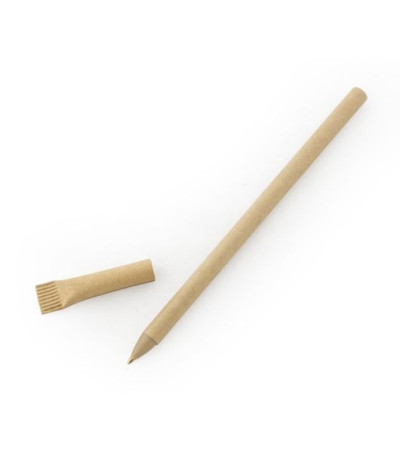 Ручка ECO из переработанной бумаги с колпачком 110101 под печать логотипа