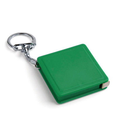 Брелок-рулетка из пластика в цветном корпусе 3941 на 1 метр под печать