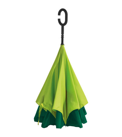 Зонт-трость з зворотним складанням