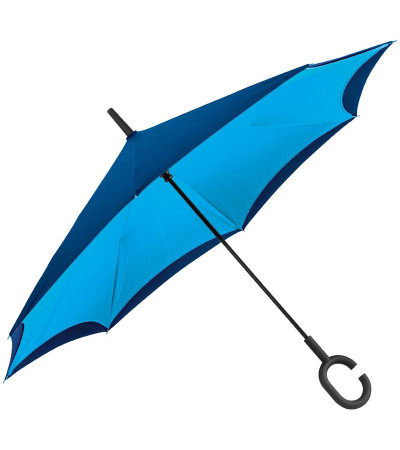 Зонт-трость з зворотним складанням