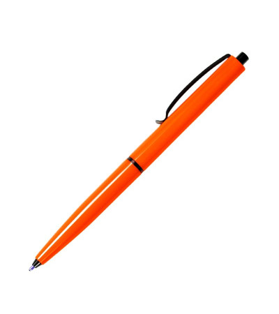 Ручка пластиковая, в цветном корпусе с черными металлическими вставками ТМ Bergamo со шнурком 2017-8 под печать