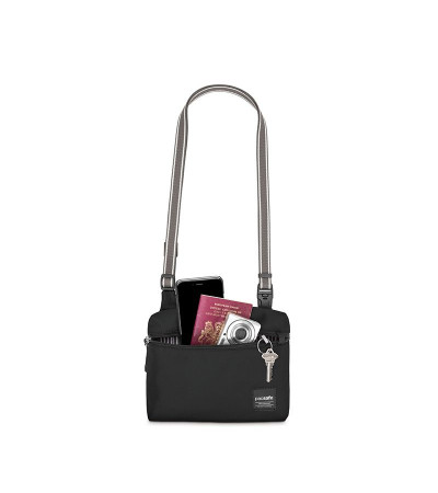 Сумка через плечо, горизонтальная, антивор Slingsafe LX50, 4 степени защиты 45200