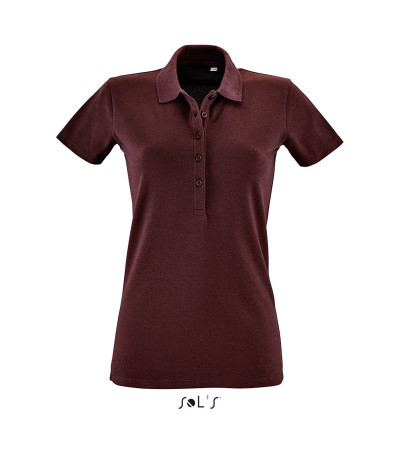 Женская рубашка поло из х/б ткани с эластаном SOL'S PHOENIX WOMEN 017091