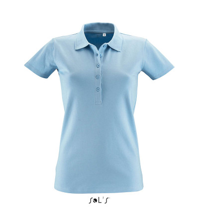 Женская рубашка поло из х/б ткани с эластаном SOL'S PHOENIX WOMEN 017091