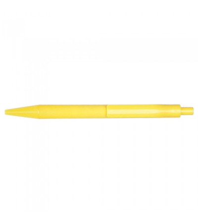 Элегантная пластиковая ручка с глянцевыми вставками 391644 под логотип