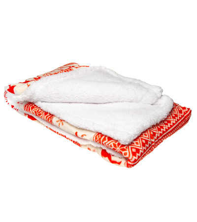 Плед двухсторонний шерповый TM "Sun Line" 420 г/м²