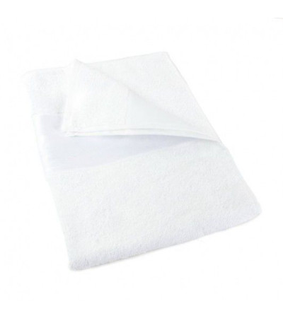 Полотенце с белым бордюром