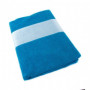 Купити Сині рушник з білим бордюром 50T24F0N0  в Київі по самій низкий цені  на складі silcom.com.ua 