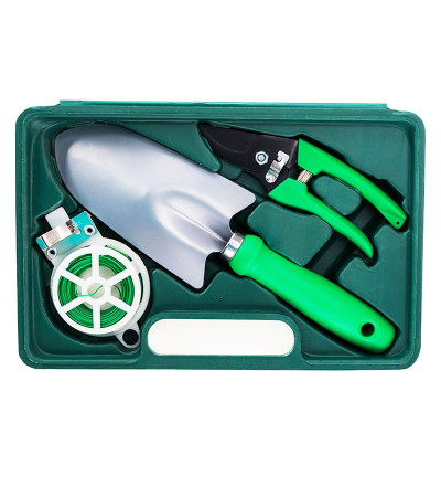 Портативный набор садовых инструментов GARDENIA PRO 7в1