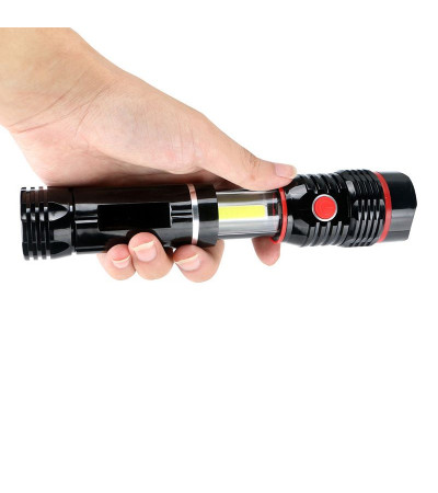 Фонарь ручной Uni, 2 в 1, AL, магнит, пыле-влагозащищенный, 150LM+150LM 090-1