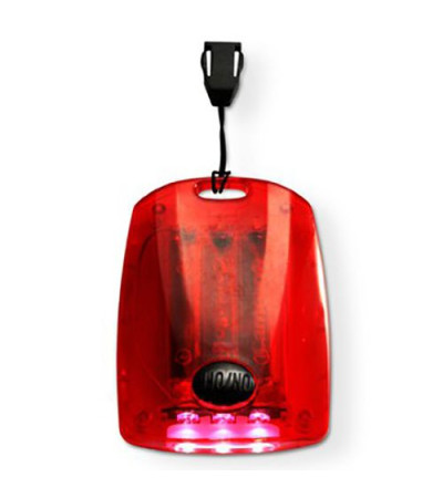 Фонарик в прозрачном корпусе на шнурке для шеи 952984 под печать логотипа