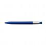 Купити Ручка пластикова, рифлена з сріблястим кліпом 110150 під друк логотипу 110150603  в Київі по самій низкий цені  на складі silcom.com.ua  2