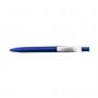 Купити Ручка пластикова, рифлена з сріблястим кліпом 110150 під друк логотипу 110150603  в Київі по самій низкий цені  на складі silcom.com.ua  3