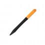 Купити Ручка виконана з Soft Touch покриттям у формі спіралі і кольоровим кліпом TRESA під тампо-друк 1101809M1  в Київі по самій низкий цені  на складі silcom.com.ua  5