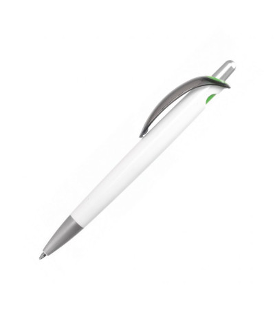 Ручка под моделью Roma из пластика, ТМTotobi с полупрозрачным клипом под печать