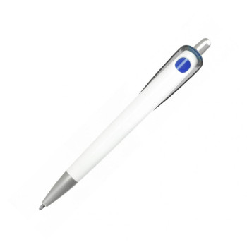 Ручка під моделлю Roma з пластику, ТМTotobi з напівпрозорим кліпом під друк