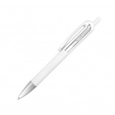 Ручка под моделью Vienna из качественного пластика с цветной вставкой, ТМTotobi под логотип