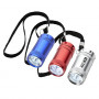 Купить Компактный металлический фонарик с яркими LED диодами 104166 под гравировку  10416600 в Киеве по самой низкой цене No Brand на складе silcom.com.ua  1