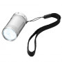 Купить Компактный металлический фонарик с яркими LED диодами 104166 под гравировку  10416600 в Киеве по самой низкой цене No Brand на складе silcom.com.ua  