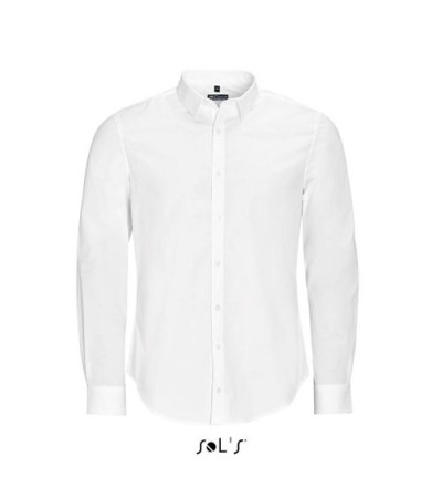 Рубашка мужская из ткани стрейч с длинным рукавом SOL’S BLAKE MEN 014261