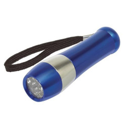 Фонарик в алюминиевом корпусе с LED источниками света 90403 под гравировку логотипа