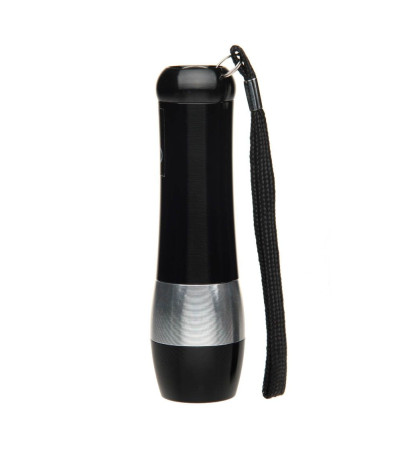 Фонарик в алюминиевом корпусе с LED источниками света 90403 под гравировку логотипа