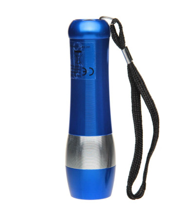 Фонарик в алюминиевом корпусе с LED источниками света 90403 под гравировку логотипа