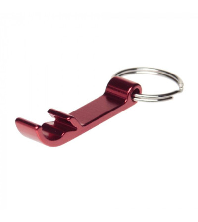 Брелок у формі відкривачки, виконаний з міцного алюмінію, 958517, під лазерне гравіювання