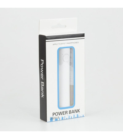 Power bank, 2600 мА/г, 1A, фонарь 2600.8