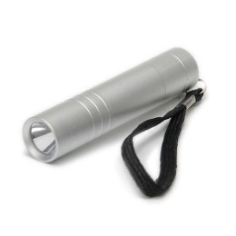 Фонарик в алюминиевом корпусе с LED лампами 905001 под лазерную гравировку