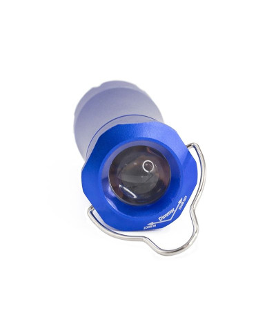 Фонарь LED NEW POWER в алюминиевом корпусе с четырьмя режимами работы и регулируемой линзой для яркости под гравировку