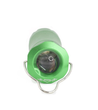 Фонарь LED NEW POWER в алюминиевом корпусе с четырьмя режимами работы и регулируемой линзой для яркости под гравировку