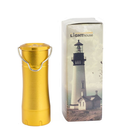 Фонарь LED NEW POWER в алюминиевом корпусе с четырьмя режимами работы и регулируемой линзой для яркости под гравировку