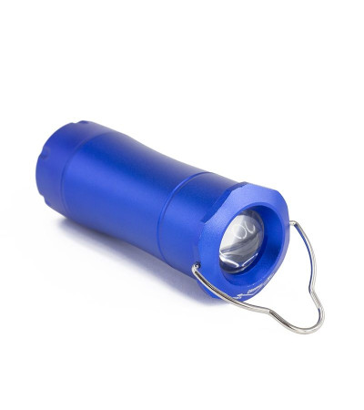 Фонарь LED NEW POWER в алюминиевом корпусе с четырьмя режимами работы и регулируемой линзой для яркости под гравировку