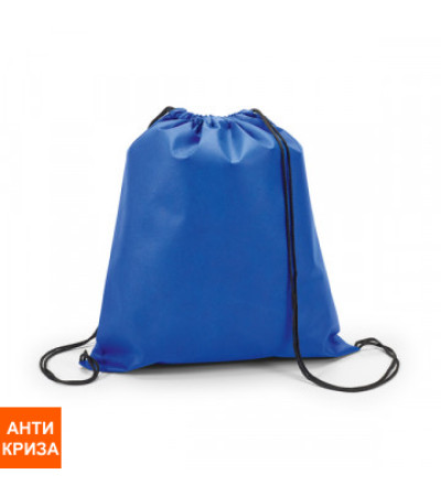 Рюкзак-мешок RANCEL из нетканого материала 80 г / м2 с 2-мя черными лямками, 35х42 см