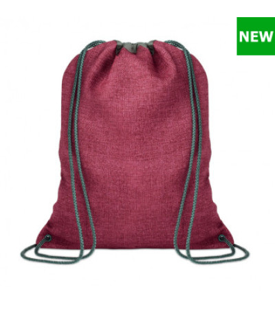 Рюкзак-мешок TOCAYO с полиэстера 1200D с 2-мя серыми лямками, 35х43 см