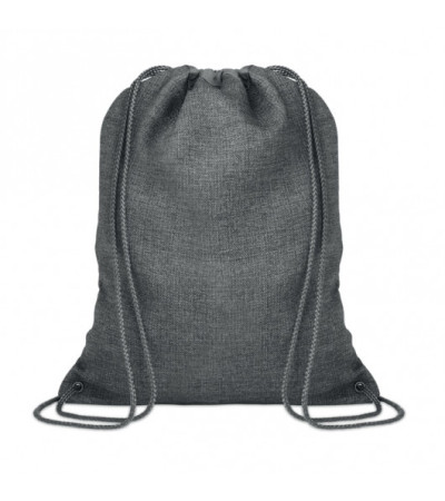 Рюкзак-мешок TOCAYO с полиэстера 1200D с 2-мя серыми лямками, 35х43 см