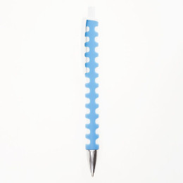 Необычная ручка с уникальным дизайном, в белом корпусе и цветными элементами, 2004В, под тампо-печать