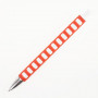 Купить Необычная ручка с уникальным дизайном, в белом корпусе и цветными элементами, 2004В, под тампо-печать  2004B-3 в Киеве по самой низкой цене  на складе silcom.com.ua  7