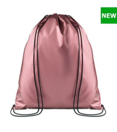 Рюкзак-мешок NEW YORK из полиэстера 190T с 2-мя черными лямками, 36х40 см