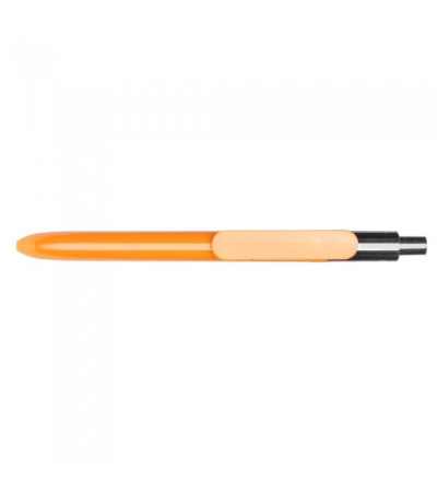 Ручка с хромированным верхом в пластиковом корпусе 381008 под печать логотипа